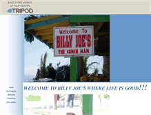 Tablet Screenshot of billyjoesbahamas.tripod.com