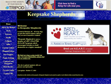 Tablet Screenshot of keepsakeshepherds.tripod.com