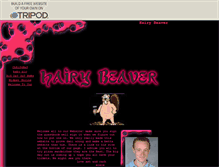 Tablet Screenshot of hairybeaver10.tripod.com