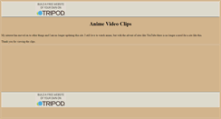 Desktop Screenshot of myanimeclips.tripod.com