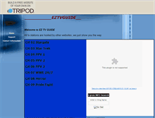 Tablet Screenshot of eztvguide.tripod.com