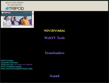 Tablet Screenshot of moviemaniac5.tripod.com