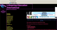 Desktop Screenshot of lifespringint.tripod.com