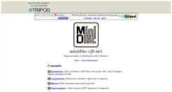Desktop Screenshot of minidisc3.tripod.com