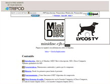 Tablet Screenshot of minidisc3.tripod.com