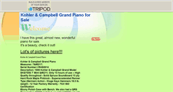Desktop Screenshot of buymypiano.tripod.com