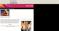 Desktop Screenshot of boys4rent.tripod.com