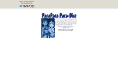 Desktop Screenshot of para-dise.tripod.com