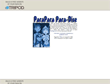 Tablet Screenshot of para-dise.tripod.com