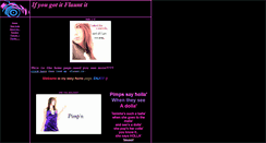 Desktop Screenshot of flaunt.it.tripod.com