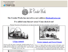 Tablet Screenshot of crochetworks.tripod.com