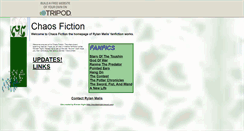 Desktop Screenshot of chaosfiction.tripod.com