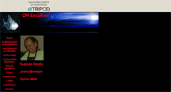 Desktop Screenshot of carlosmeloescultor.tripod.com