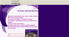 Desktop Screenshot of jamiebennet.tripod.com