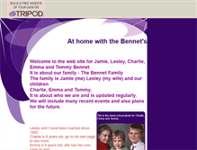 Tablet Screenshot of jamiebennet.tripod.com