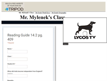 Tablet Screenshot of mrmylenek.tripod.com