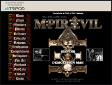 Tablet Screenshot of mpireofevil.tripod.com