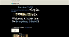 Desktop Screenshot of everythingstaind.tripod.com