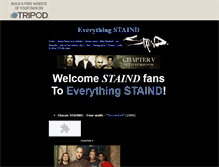 Tablet Screenshot of everythingstaind.tripod.com