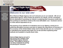 Tablet Screenshot of diamondeagleagency.tripod.com