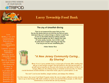 Tablet Screenshot of laceyfoodbanknj.tripod.com