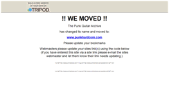 Desktop Screenshot of guitararchive.tripod.com