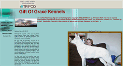 Desktop Screenshot of giftofgracekennels.tripod.com