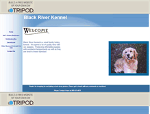 Tablet Screenshot of blackriverkennel.tripod.com