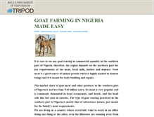 Tablet Screenshot of goatfarming.tripod.com