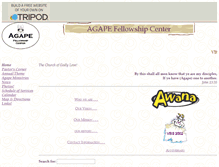 Tablet Screenshot of myagape.tripod.com