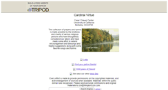 Desktop Screenshot of cardinalvirtues.tripod.com