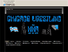 Tablet Screenshot of chicagowrestlingandmma.tripod.com