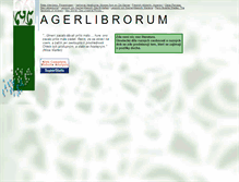 Tablet Screenshot of agerlibrorum.tripod.com
