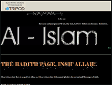 Tablet Screenshot of loveislam547.tripod.com