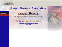 Tablet Screenshot of luger-boats.tripod.com