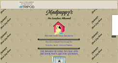 Desktop Screenshot of madpuppy.tripod.com