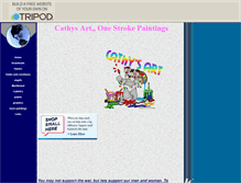 Tablet Screenshot of cathysart.tripod.com
