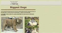 Desktop Screenshot of hugedogfan.tripod.com