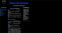 Desktop Screenshot of metalmillennium.tripod.com