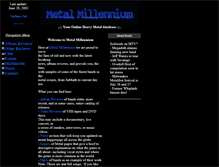 Tablet Screenshot of metalmillennium.tripod.com