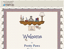 Tablet Screenshot of prettypawscattery.tripod.com