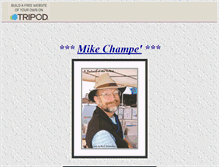 Tablet Screenshot of mikechampe.tripod.com