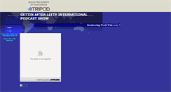Desktop Screenshot of gettinafterleftyinternational.tripod.com