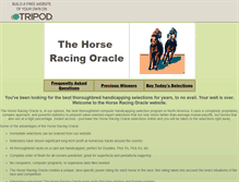 Tablet Screenshot of horsepicks.tripod.com