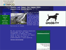Tablet Screenshot of paddleandpedal.tripod.com