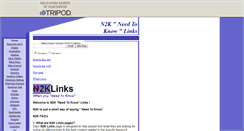 Desktop Screenshot of n2klinks.tripod.com