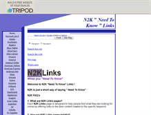 Tablet Screenshot of n2klinks.tripod.com