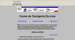 Desktop Screenshot of cerrajeria.tripod.com