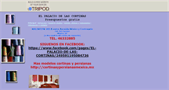 Desktop Screenshot of cortinasypersianas.tripod.com