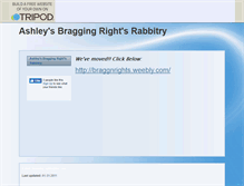 Tablet Screenshot of braggnrights.tripod.com